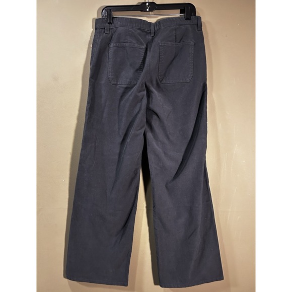 Vuori Telluride Twill Wide Leg Pants Womens Sz Med Dark Gray Comfort (32x31) - Picture 3 of 11